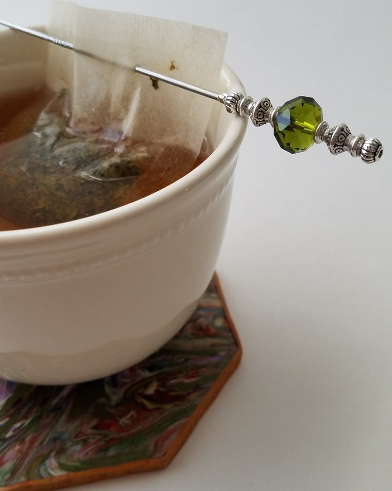 Pink Floral Bouquet Tensha Martini Picks Cocktail Picks Etsy