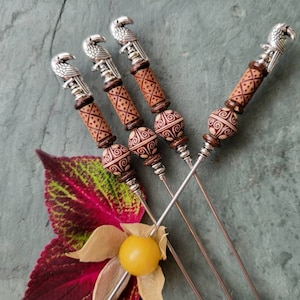 Bermuda Toucans, Tiki Bar, Bloody Mary Spikes, Pint Glass Garnish Picks, Appetizer Skewers, Mixologist Barware, Food Grade Stainless Steel