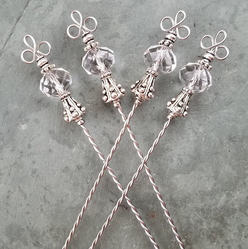 Classic Crystal Martini Cocktail Picks Light Appetizer or Etsy