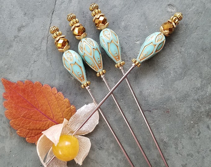 Venetian Romance Martini Picks, Cocktail Picks, Appetizer or Dessert Skewers, Home Bar, Mixology, Food Grade Stainless Steel