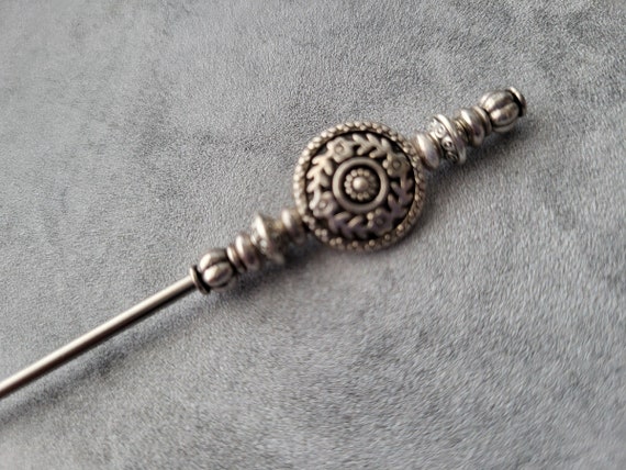 Swizzle Stick, Drink Stirrer, Metal Stir Stick, Dotted Concho