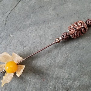 Tiki God Copper Colored, Individual Martini Pick, Cookie Scribe, Cigar Nubber, Clay Artist Tool, Food Grade Stainless Steel