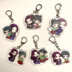 The Apothecary Diaries Acrylic Keychain Double Side, Maomao, Jinshi, The Apothecary Diaries Gift, Anime Gift, Anime Keychain