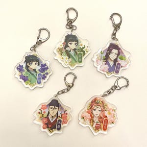 The Apothecary Diaries Acrylic Keychain Double Side, Maomao Keychain, Jinshi, Anime Keychain, The Apothecary Diaries Gift, Anime Gift
