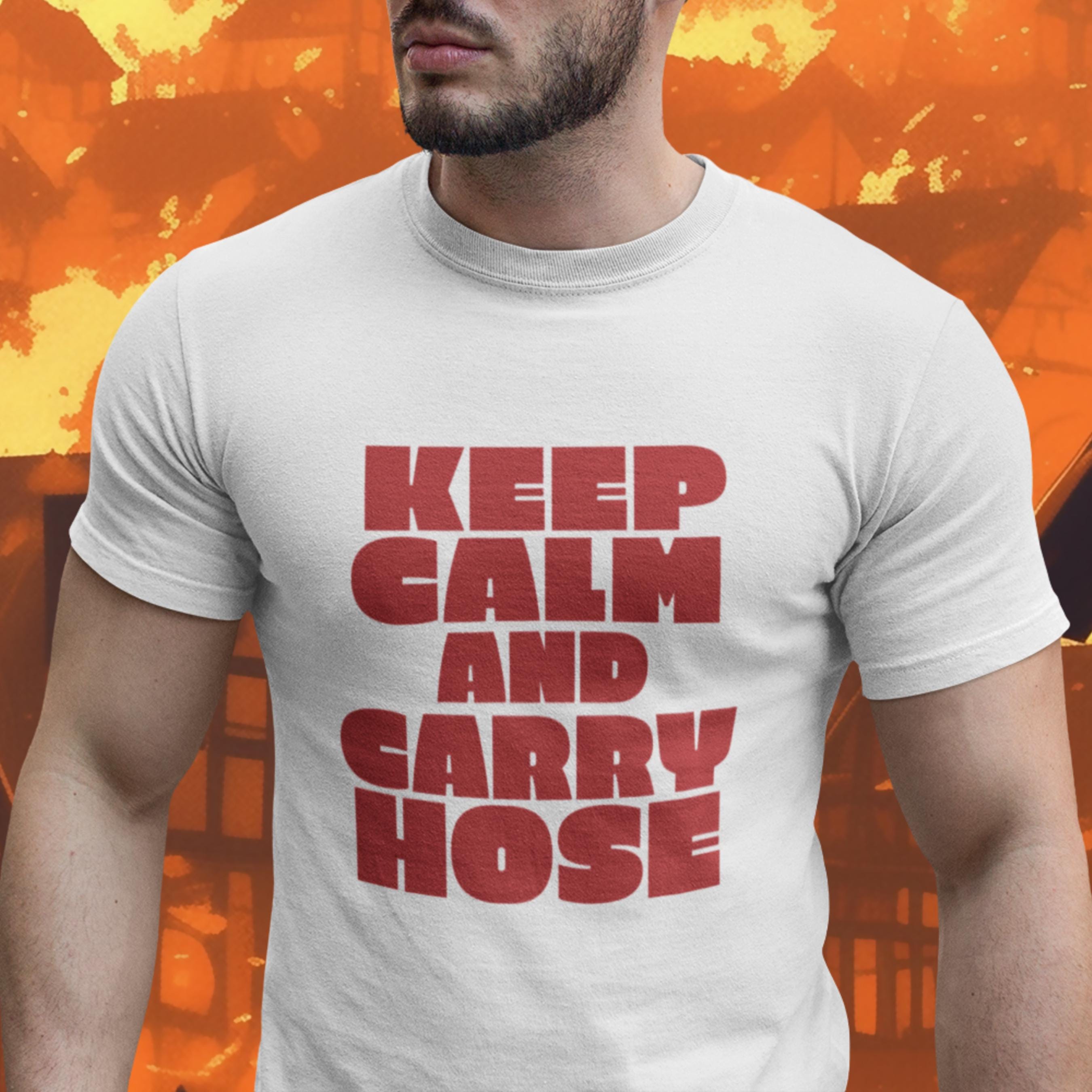 100% Completed Feuerwehr - Männer T-Shirt Schwarz