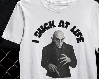 Vampire Shirt Crude Insult Shirt Offensive T-Shirt Shock Gift Adult Humor Tee