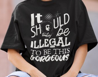 Illegal wunderschöne übergroße Boxy Tee Vertrauen Shirt Selbst versichert T-Shirt Cooles Geschenk