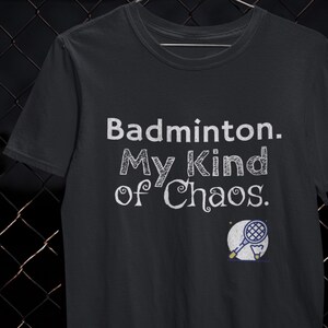 Camiseta deportiva unisex de bádminton, estilo vintage, divertida, ideal para amantes del bádminton, ideal para atletas, estilo retro, informal.