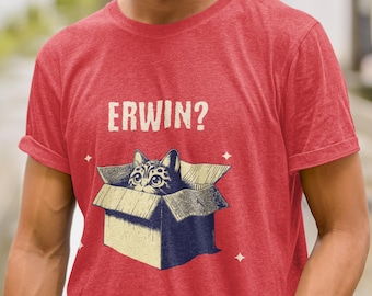Schrodingers Cat T-Shirt Funny Physics Cat Tee Quantum Mechanics Science Nerd Gift