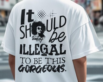 Illegal wunderschönes übergroßes Boxy-T-Shirt Omega-Shirt unabhängige Denkweise T-Shirt Swagger Geschenk