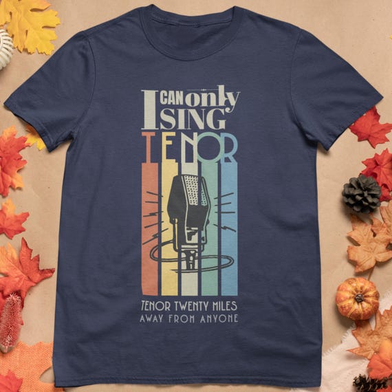 T-shirt Humoristique "I SING SINGER GIFT FUNNY SLOGAN" - Fruit Of The Loom - Neuf Sans étiquettes