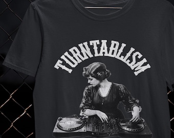 Turntablism DJ Shirt Technical Mastery T-Shirt Hip Hop DJ Gift Vinyl Turntable Tee