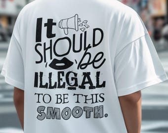 Illegal glatt Oversized Boxy Tee Alpha Shirt glatt Redner T-Shirt Swagger Geschenk