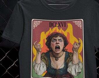 The Karen Tarot Card Tarot Shirt Entitled Humor T-Shirt Sarcastic Gift Funny Tarot Tee