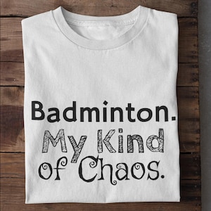 Camiseta deportiva unisex divertida de bádminton para amantes del bádminton, regalo genial para amigos atléticos, ropa deportiva divertida, regalo de bádminton.