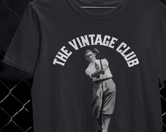 Vintage Club Golf T-Shirt Classic Golfer Tee Retro Fairway Shirt Golf Lover Gift