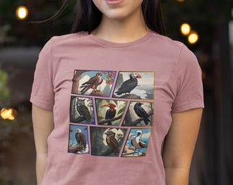 Cool Birds Tshirt, Unique Birds, Bird Lover Gift, Bird, Gift, Gift For Him, Gift For Her, Gift for Bird Enthusiast, Ornithologist Gift