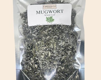 Mugwort|Mugwort Whole Leaves only, organically grown