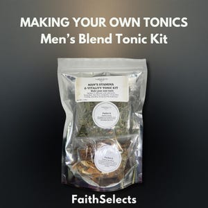 Men’s Blend Tonic Kit + Tea Bags Bundle