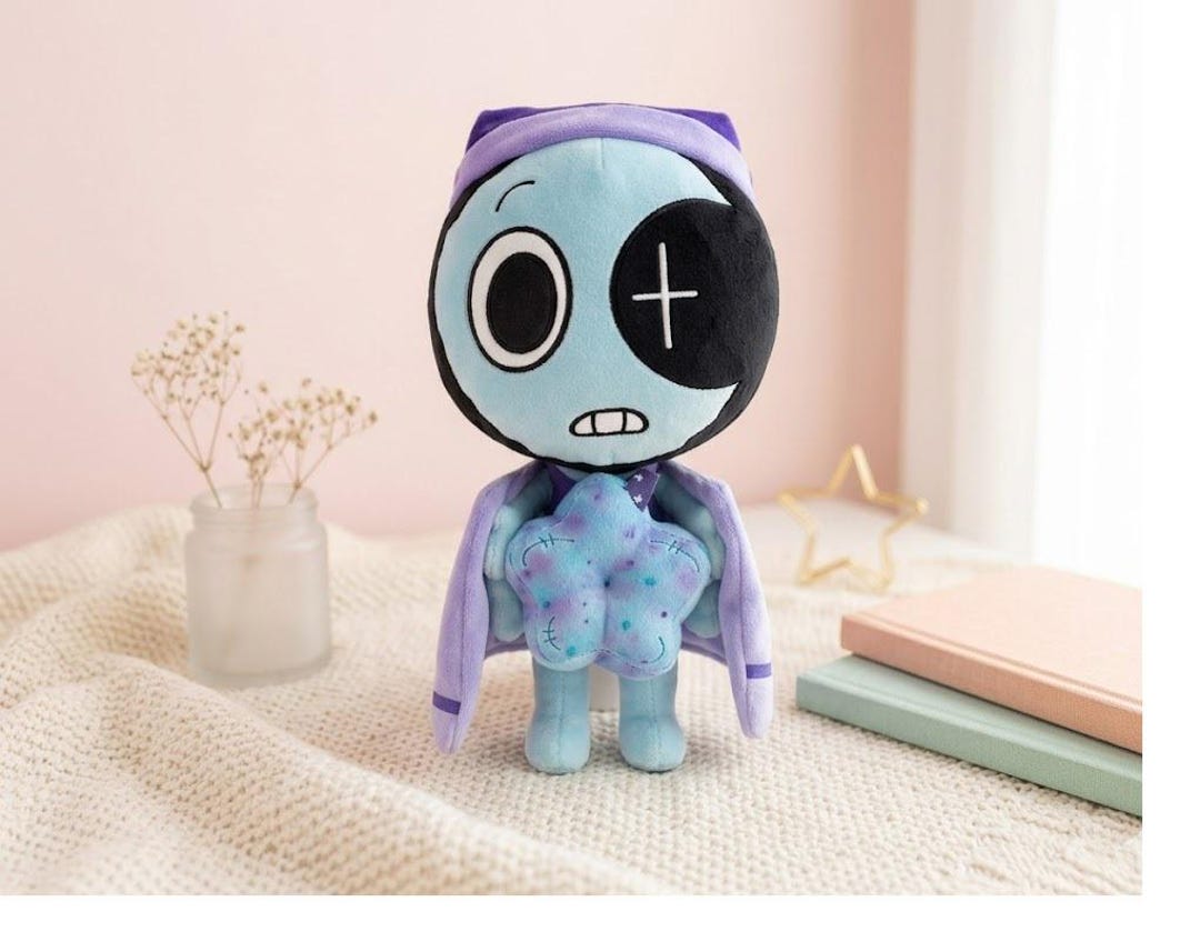 Dandys World Astro Plush Toy, Cute Astro Plushie Soft Stuffed Doll