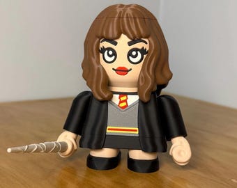 Hermione Granger - Harry Potter action figure! With optional Sorting Hat.