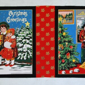 Two Victorian Christmas Blocks