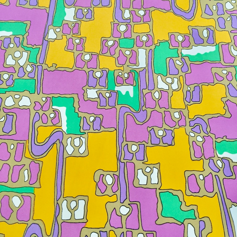 Groovy Fabric Etsy
