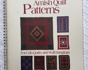 Small Amish Quilt Patterns Softcover Book Rachel T. Pellman 1985