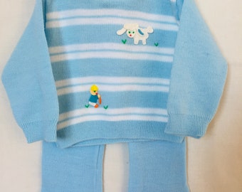 Vintage Boys Sweater Set 18 Months