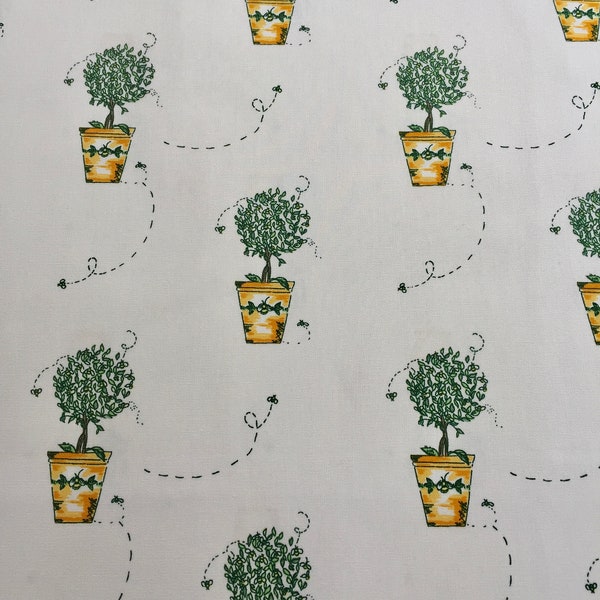 Topiary Bush Home Decor Weight Fabric 20"x82"