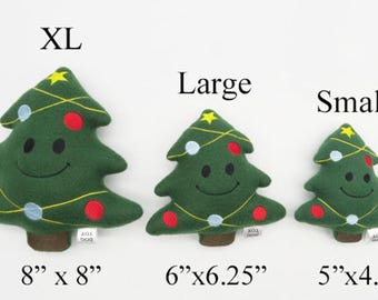 Christmas Tree Dog Toy With or Without Squeaker