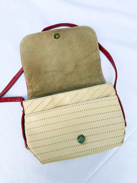 Vintage Patchwork Crossbody Bag - image 6