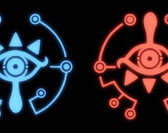 Sheikah Eye or Yiga Clan Vinyl Decal Set | Legend of Zelda: Breath of the Wild Inspired | Perfect for Gaming & Geek Decor