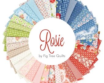 Rosie Charm Pack by Joanna Figueroa of Fig Tree & Co for Moda Fabrics ...