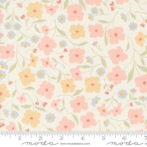 CLEARANCE-Cottage Charm Porcelain 31750 11-My Sew Quilty Life -Moda Fabrics -Sweet Floral Fabric-Low Volume Fabric