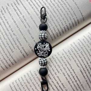 Coffee Icy and Books Spicy Kindle Strap Kobo Strap E-Reader Strap Kindle Holder Kindle Accessories Kindle Accessory Kindle Smut Booktok