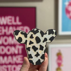 Cow Head Freshie | Car Freshie |Car Freshy | Car Air Freshener | Car Accessory | Girly Car | Scented Car Freshie