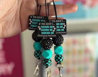 If You Ain’t Western Turquoise Car Freshie Hanger