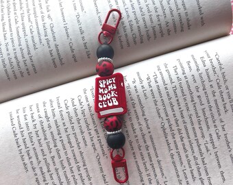 Spicy Moms Book Club Kindle Strap: Beaded E-Reader Accessory