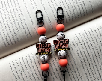 Cinghia per Kindle Witchy Woman: accessorio per e-reader con perline in silicone