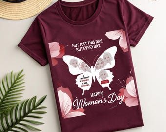 Empowerment-T-shirt: feministisch T-shirt voor vrouwendag