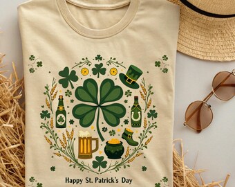 Chemise de la Saint-Patrick porte-bonheur : t-shirt de la fierté irlandaise
