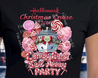Candy Cane  Sail Away Party Theme Sixthman Hallmark  2026 Christmas Cruise
