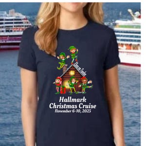Deck 12 Hallmark Christmas Cruise Shirt