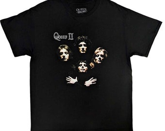 Official Queen Band T-Shirt: Freddie Mercury Graphic Tee