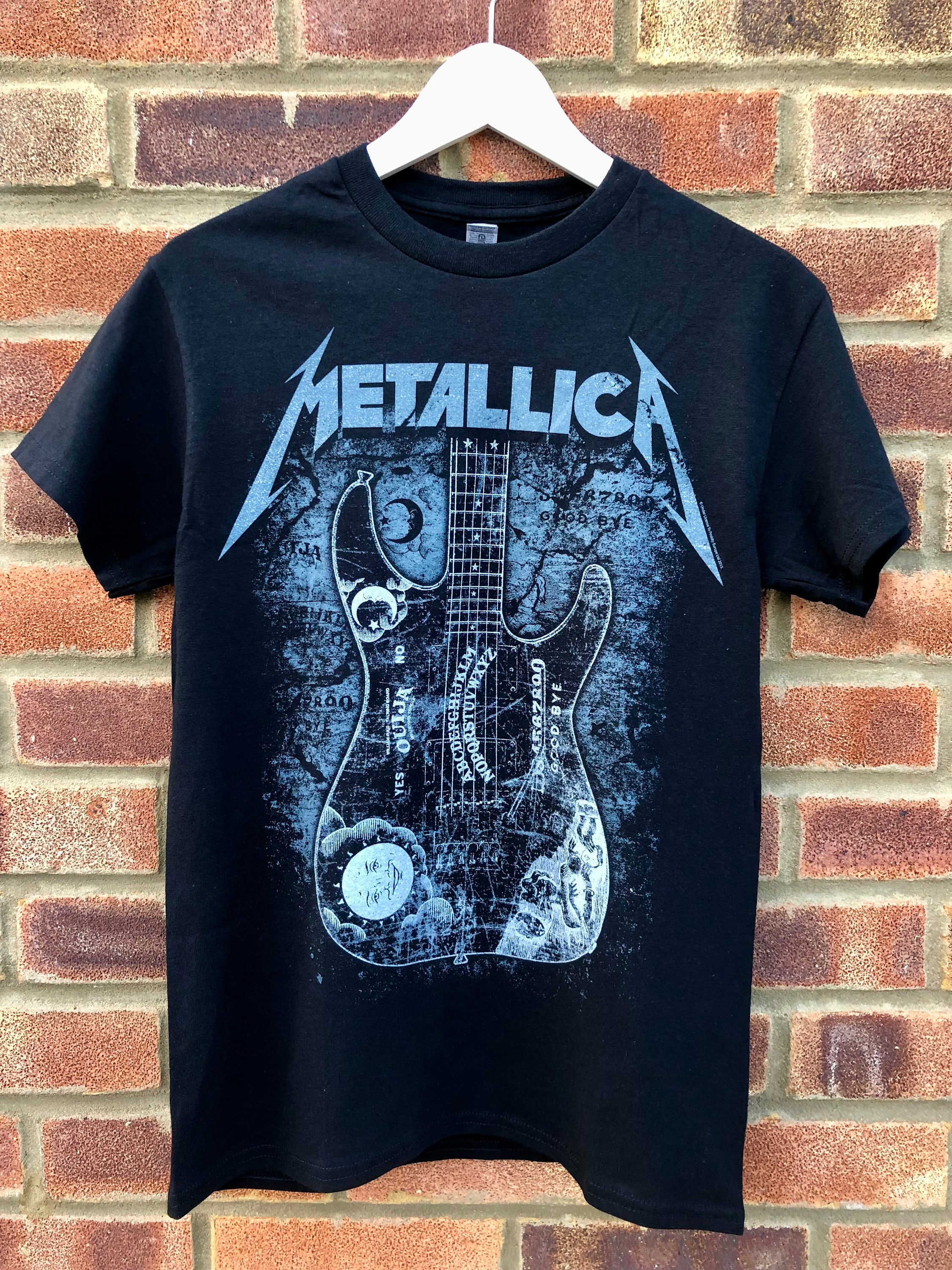 Metallica Ouija Guitar Black Unisex Shirt - Official Band Tee - Etsy