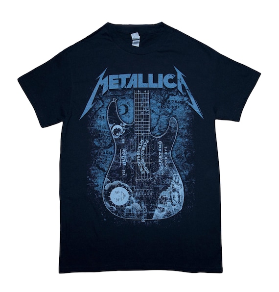 Metallica Ouija Guitar Black Unisex Shirt - Official Band Tee - Etsy