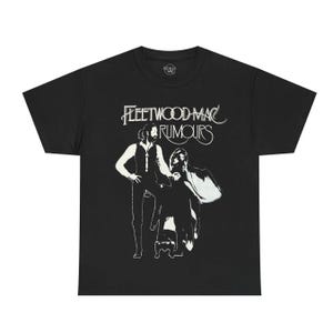 Official Fleetwood Mac Rumours Black Unisex T-Shirt
