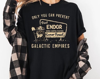 Comfort Colors Ewok Shirt: Vintage Star Wars Endor Park Tee