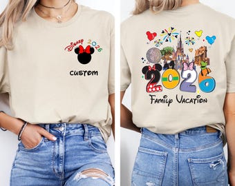 Retro Disney Family Vacation 2026, Disney Family Trip, Disney Matching Shirts, Family Vacation Shirt,Disney Vacation Shirt, Personalized Tee